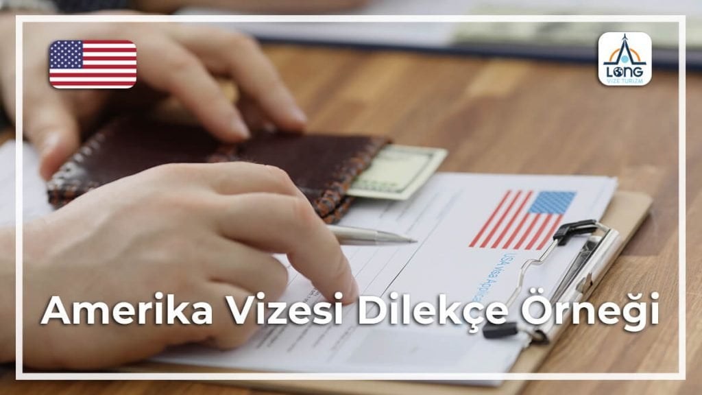 Vizesi Dilekçe Örneği Amerika