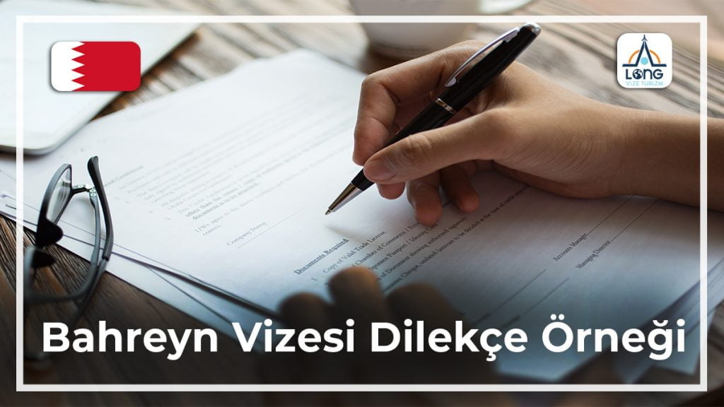 Vizesi Dilekçe Örneği Bahreyn