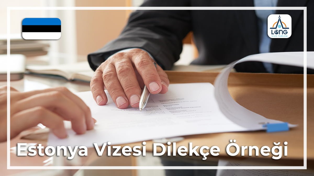 Vizesi Dilekçe Örneği Estonya