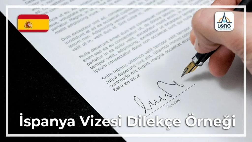 Vizesi Dilekçe Örneği İspanya