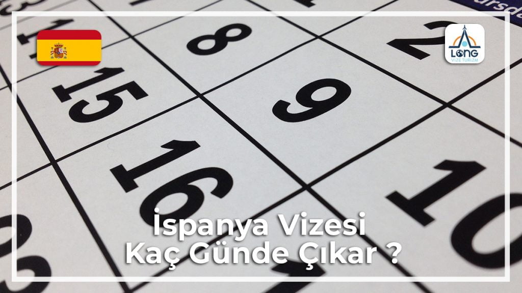 Vizesi Kaç Günde Çıkar İspanya