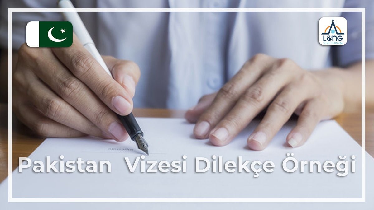 Vizesi Dilekçe Örneği Pakistan