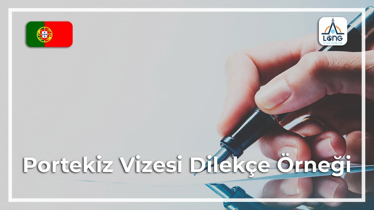 Vizesi Dilekçe Örneği Portekiz