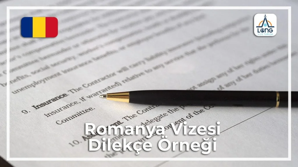 Vizesi Dilekçe Örneği Romanya