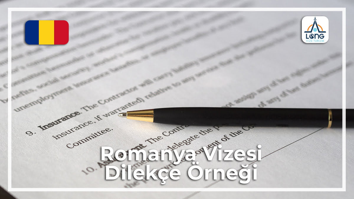 Vizesi Dilekçe Örneği Romanya