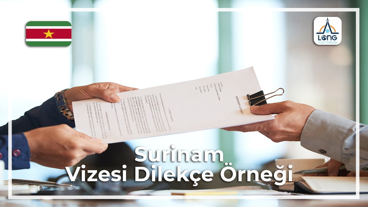 Vizesi Dilekçe Örneği Surinam